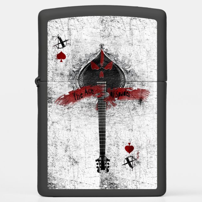 Ace of Spades Zippo Lighter (Front)