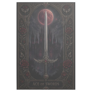 Ace of Swords Gallery wrap, Gothic Romantic,  Wrap