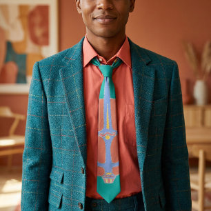 Ace of Swords Neck Tie