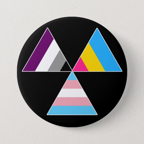 Ace Pan Trans Pride Pinback Button