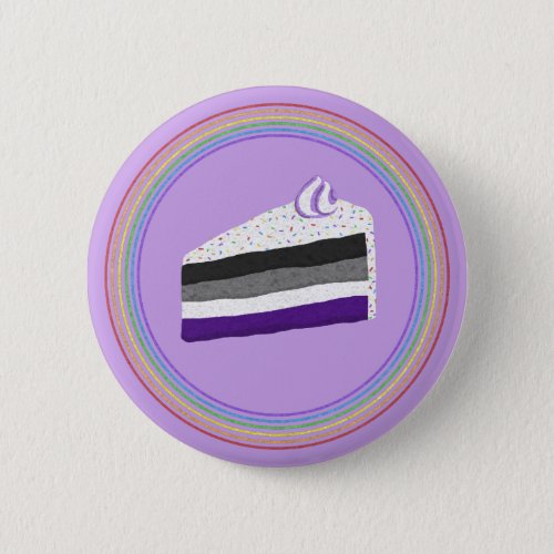 Ace Pride Cake Button