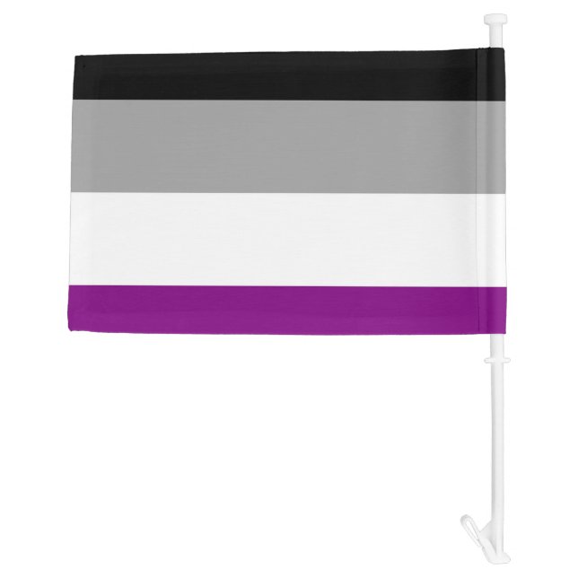Ace Pride Car Flag (Back)