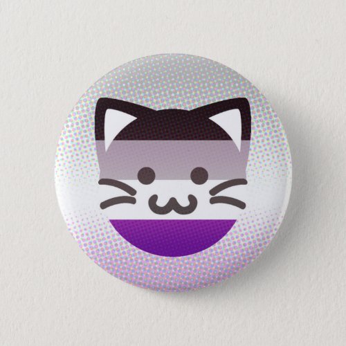 ace pride cat button