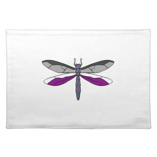 Ace Pride Dragonfly Cloth Placemat