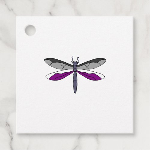 Ace Pride Dragonfly Favor Tags