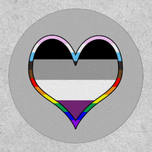 Ace Pride Heart Patch