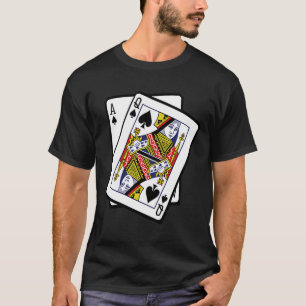 Ace & Queen of Spades 21st Birthday Twenty One Yea T-Shirt