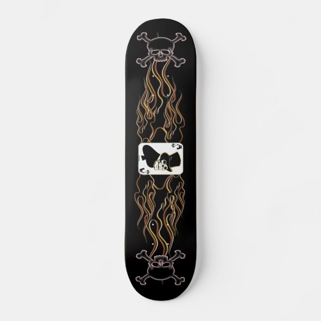 Ace Spades Skateboard Deck (Front)