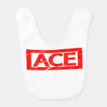 Ace Stamp Baby Bib