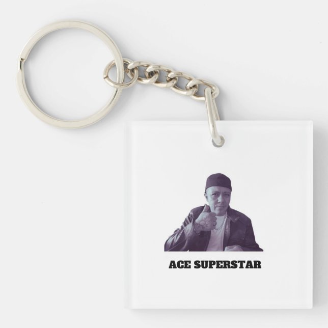 ACE SUPERSTAR. KEYCHAIN (Front)