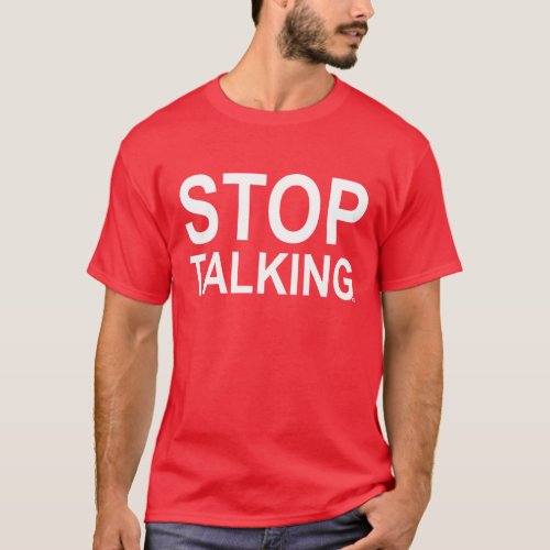 ACE Tennis STOP TALKING T_Shirt