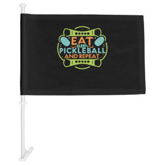 Ace the Court with Pickleball Car Flag