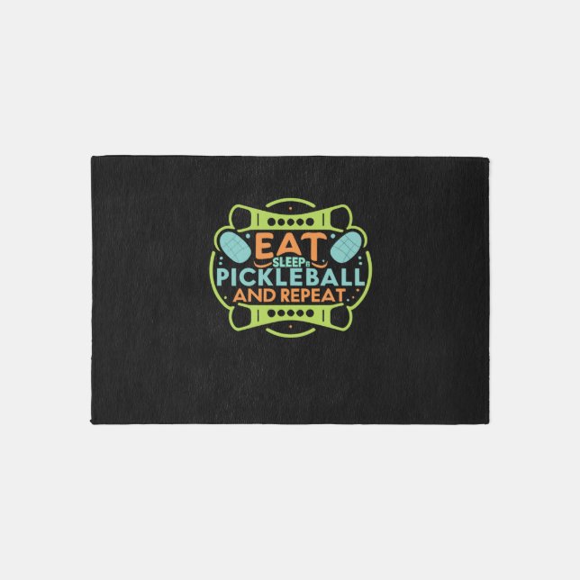Ace the Court with Pickleball   Rug (Front)