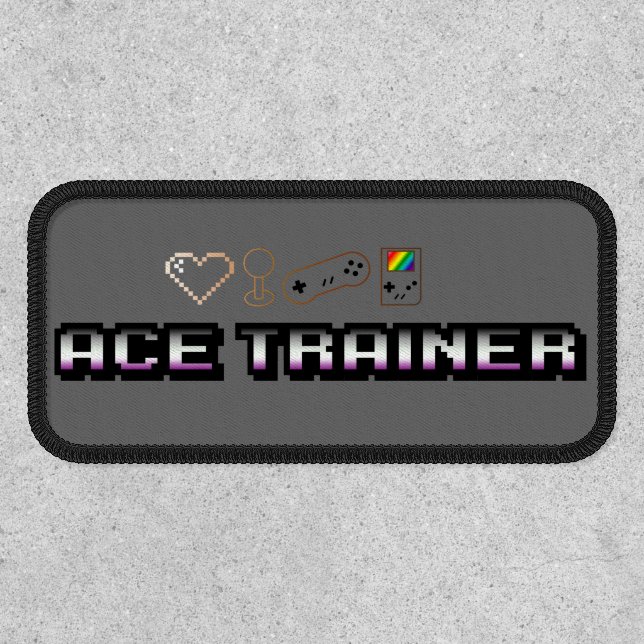 Ace Trainer Gaymer Patch (Front)