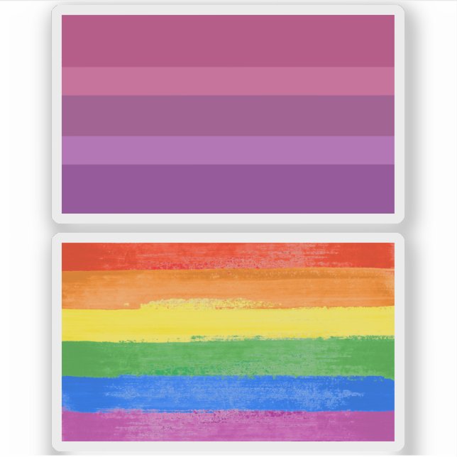 Aceflux Pride Sticker (Front)