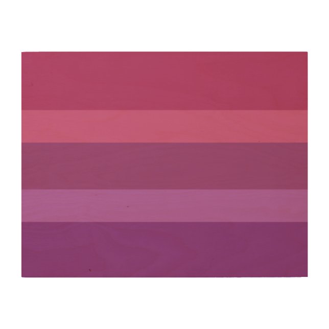 Aceflux Pride Wood Wall Art (Front)