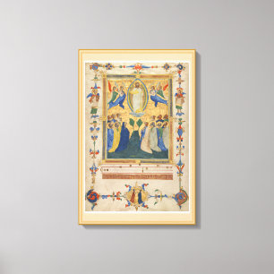 Acension of Christ Stretched Canvas Print