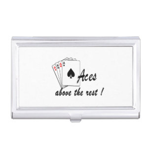Aces Above the Rest Business Card Case