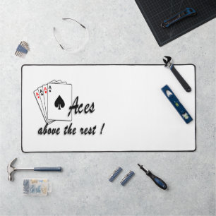 Aces Above the Rest Desk Mat