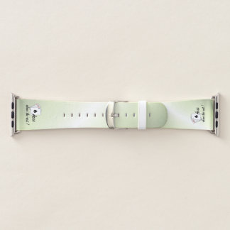 Aces Above the Rest Green Apple Watch Band