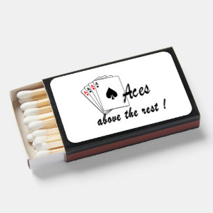 Aces Above the Rest Matchboxes