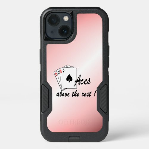 Aces Above the Rest Red iPhone 13 Case
