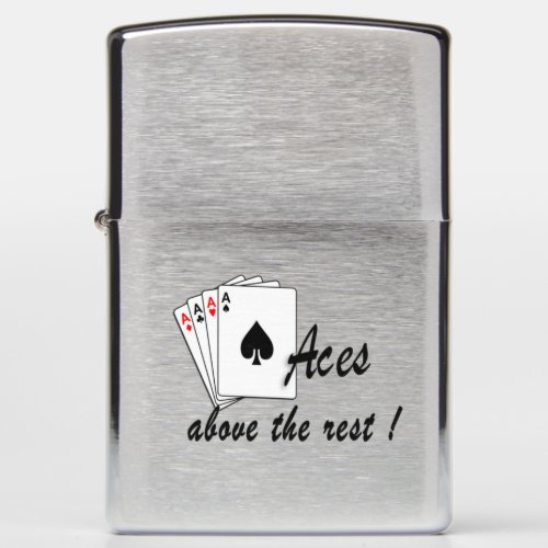 Aces Above the Rest Zippo Lighter