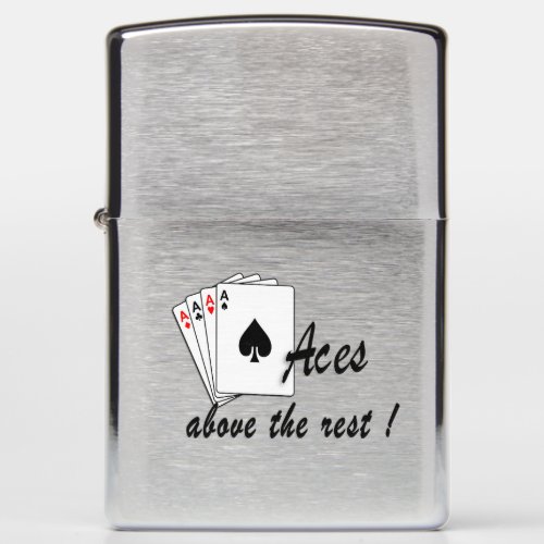 Aces Above the Rest Zippo Lighter