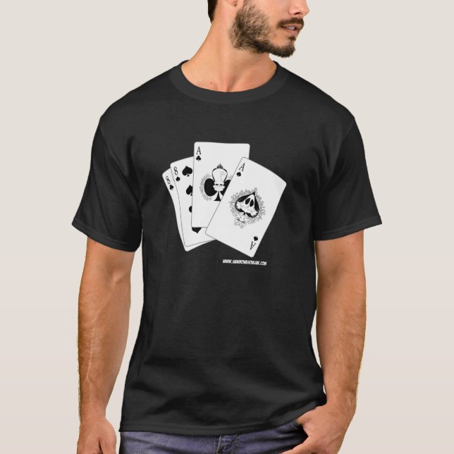 Aces and Eights Deadmans Hand T-Shirt (Front)