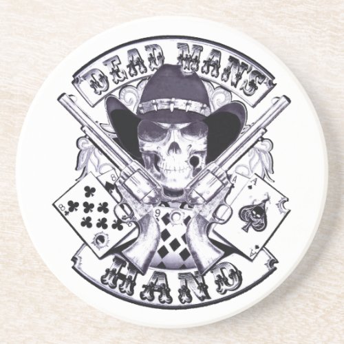 Aces And Eights Playing Cards Cowboy Coaster