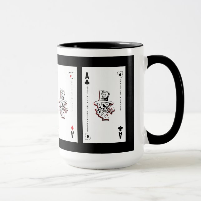 Aces High 4 Aces Mug (Right)