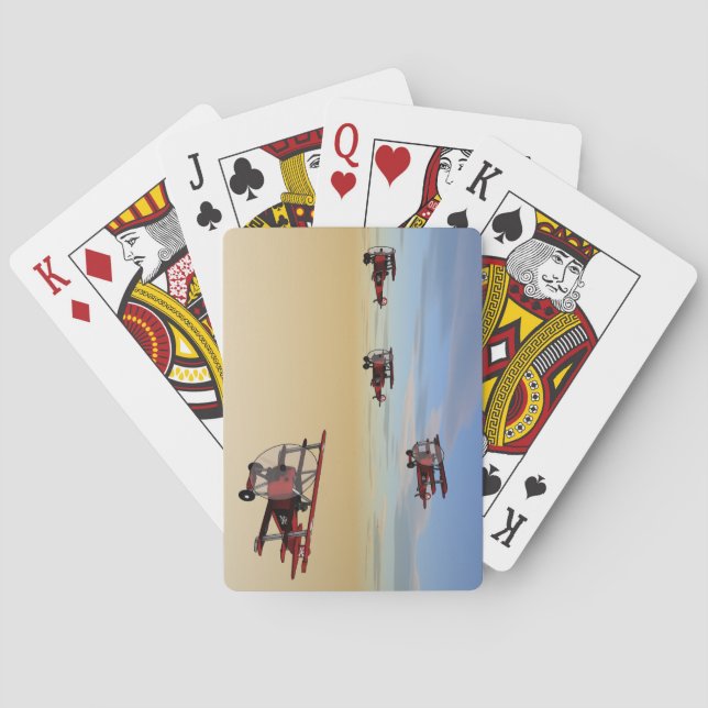 Aces High Poker Cards (Back)