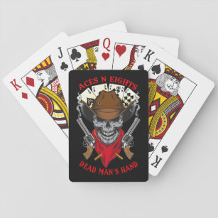 Aces and Eights. The Dead Man's Hand. - Dead Mans Hand - Sticker