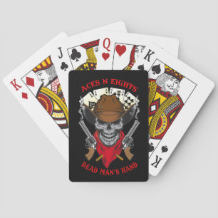 Aces N Eights Dead Man's Hand Playing Cards