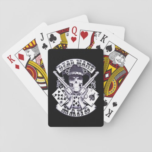 Aces N Eights Dead Mans Hand Poker Cards