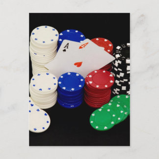 Aces Postcard