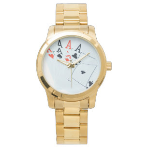 Aces Quads Poker Cards, Watch