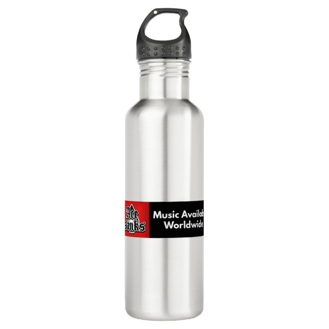 AceSanks Stainless Steel Water Bottle (Front)