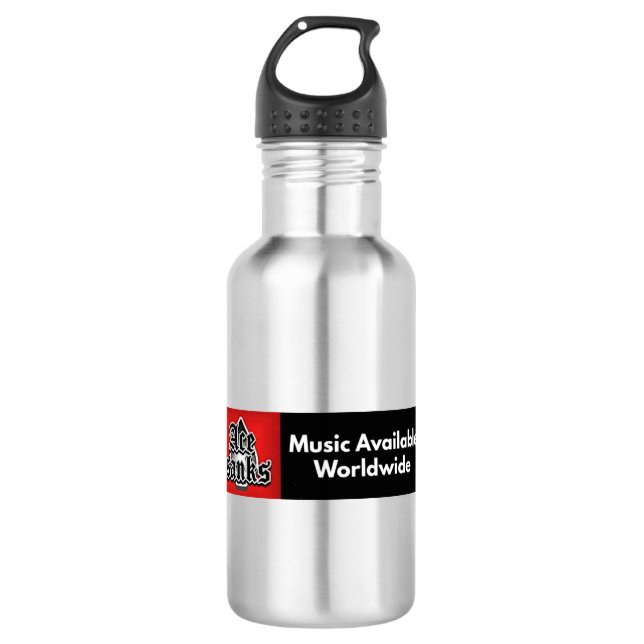 AceSanks Stainless Steel Water Bottle (Front)