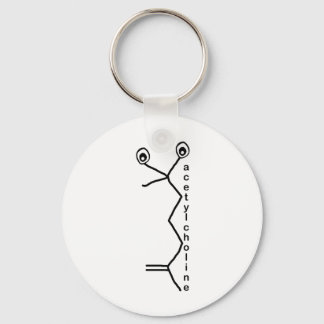 Acetylcholine Neurotransmitter Keychain