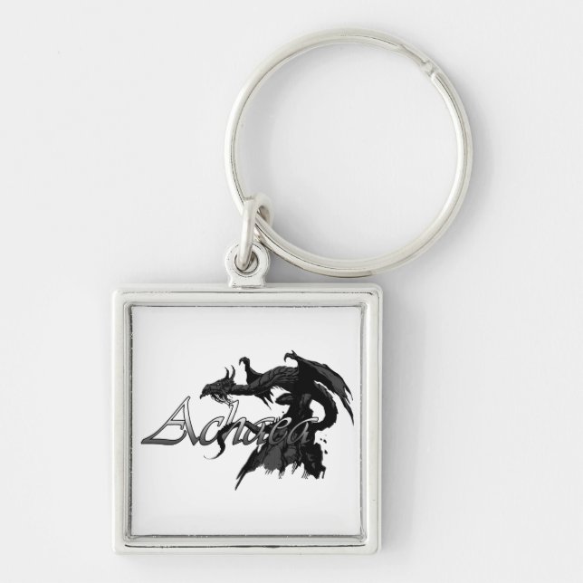 Achaean Dragon Keychain (Front)