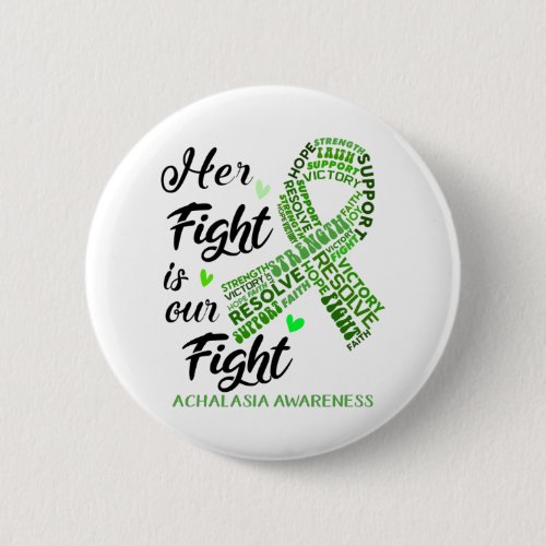 Achalasia Awareness Month Ribbon Gifts Button