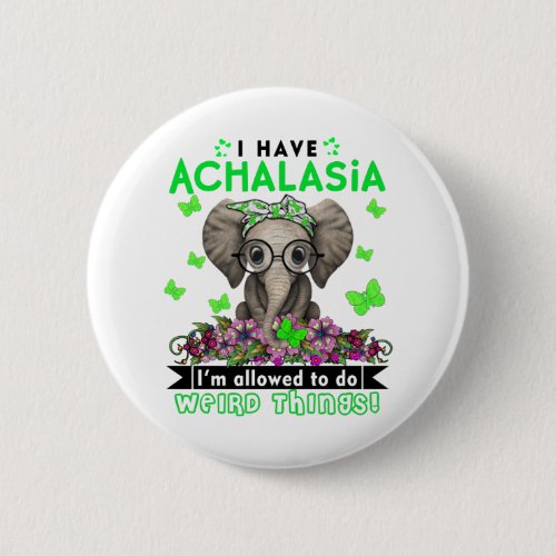 Achalasia Awareness Month Ribbon Gifts Button