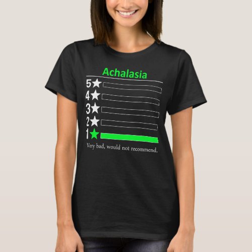 Achalasia Very bad would not recommend T_Shirt