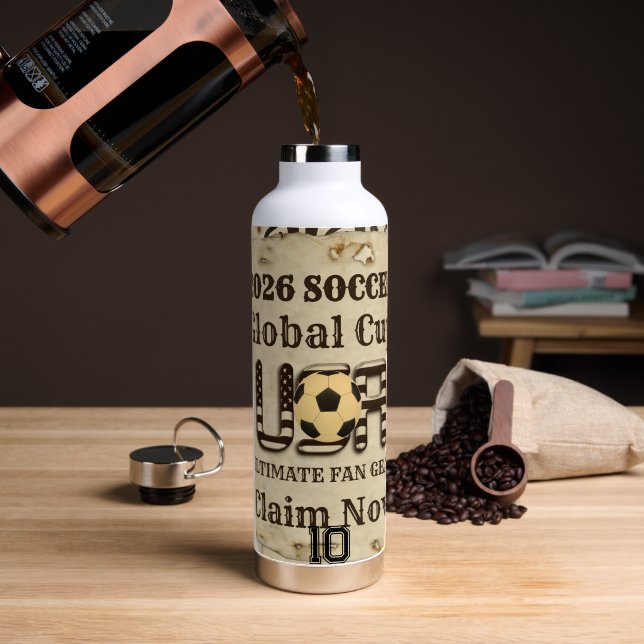 Achempong 2026 Global Cup: The Stadium Edition 10 Water Bottle (Coffee (Rotated))