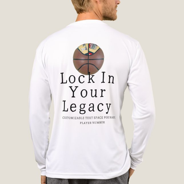 Achempong Basketball: CHAMPS GAME ON – Lock Legacy Tri-Blend Shirt (Back)
