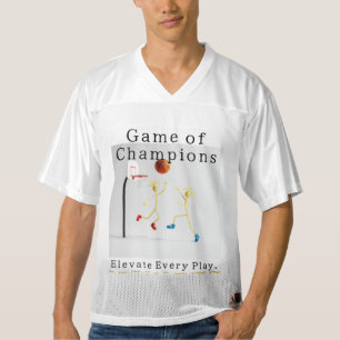 Achempong Basketball — Game of Champions: Elevate Men's Football Jersey