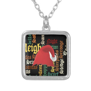 Achempong Christmas Gift: Have a Nice Day & Night Silver Plated Necklace