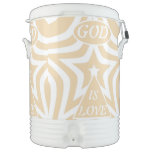 Achempong God Is Love Star Creamy Sandstone 10 Gal Beverage Cooler