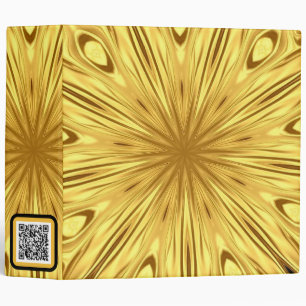 Achempong: The Gilded Zenith 2" Opulent Gold 3 Ring Binder